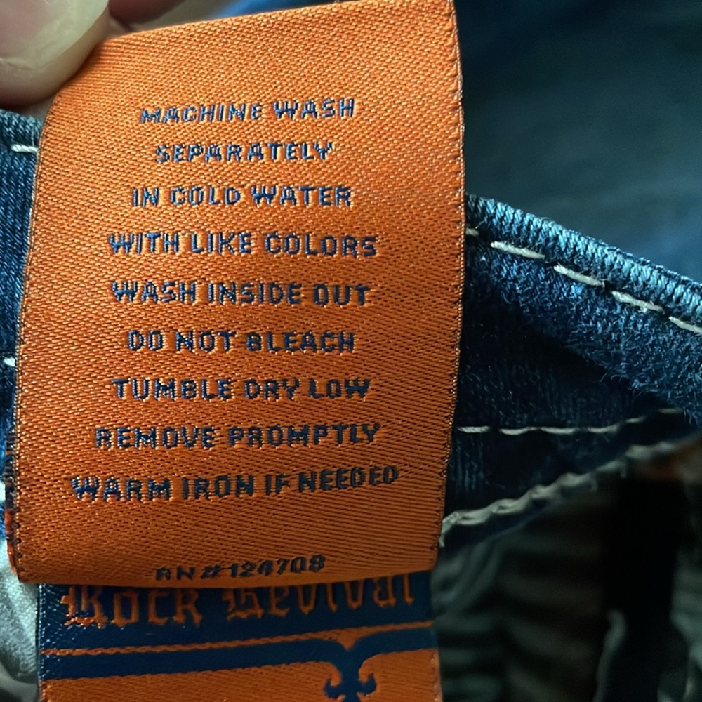 Women’s Rock Revival Betty Skinny blue jeans size 27 - Picture 8 of 15